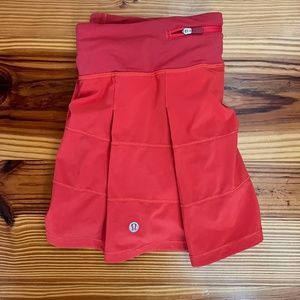 Lululemon Pace Rival Mid-Rise Skirt Sz. 8